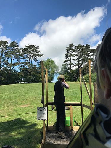 Clay Pigeon Shooting Gloucestershire